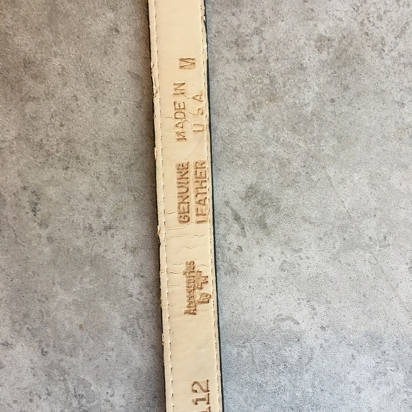 Cowhide leather weatern belt size M - Picture 4 of 4